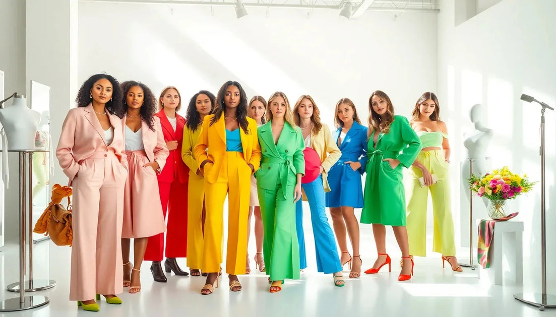 Spring Fashion Colors: What's Hot and How to Wear Them - EX-STOCK Canada