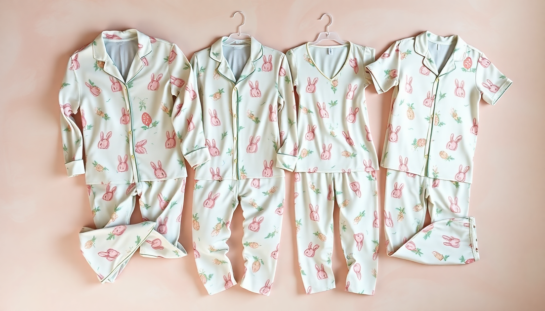 Embrace the Easter Spirit with Matching Family Pajamas - EX-STOCK Canada