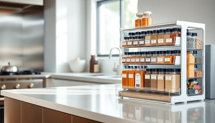 Organize Your Kitchen with the Ultimate Spice Manager EX-STOCK Canada