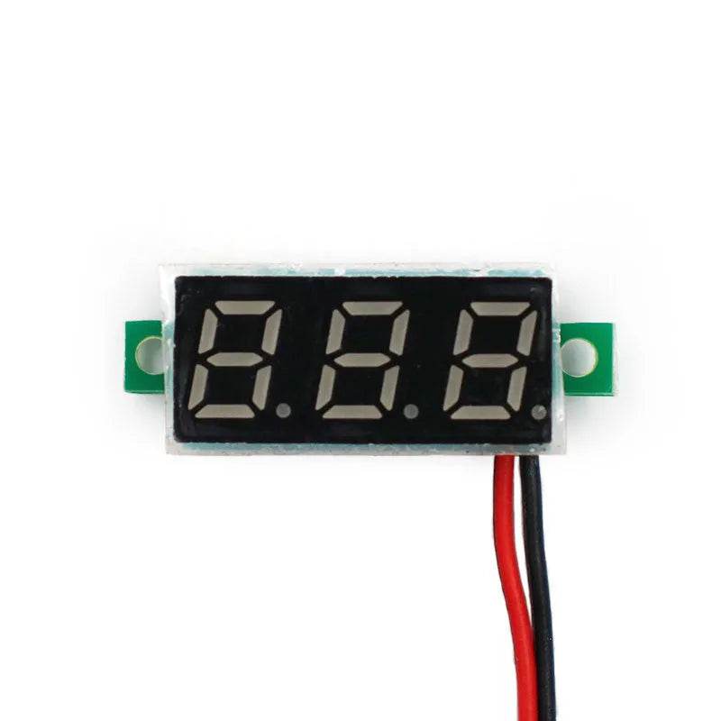 0.28 Ultra-small DC Voltmeter Digital LED Display Adjustable - EX-STOCK Canada