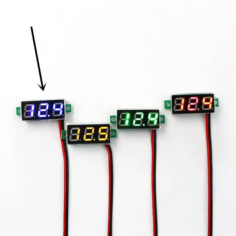 0.28 Ultra-small DC Voltmeter Digital LED Display Adjustable - EX-STOCK Canada