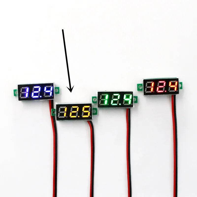 0.28 Ultra-small DC Voltmeter Digital LED Display Adjustable - EX-STOCK Canada
