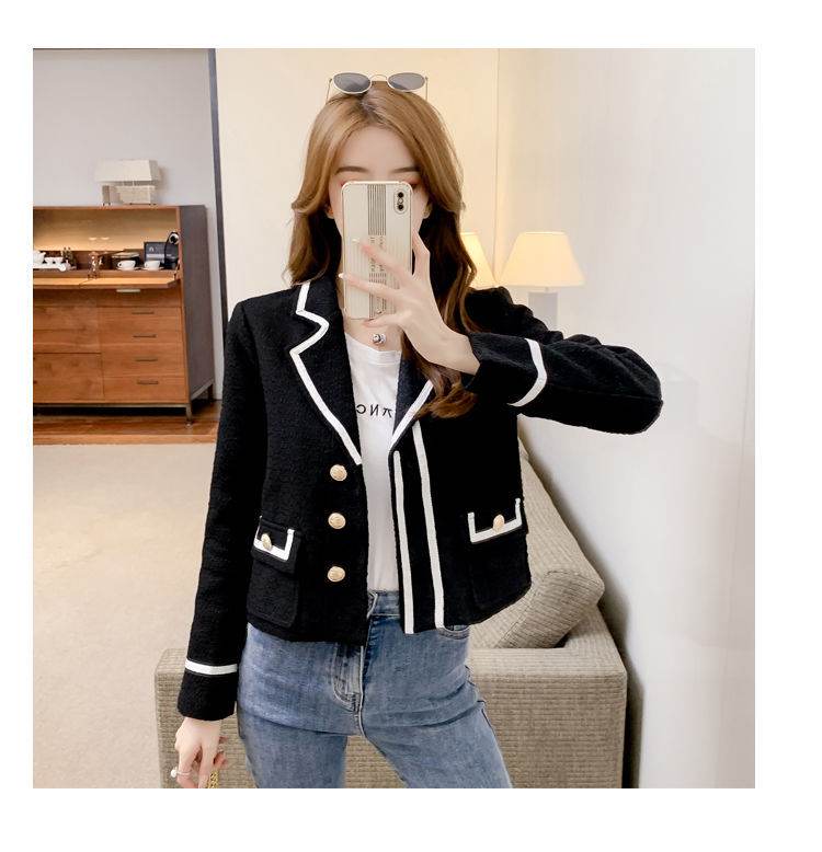 luxury women's blazers Short Long Sleeve Blazer. - EX-STOCK Canada