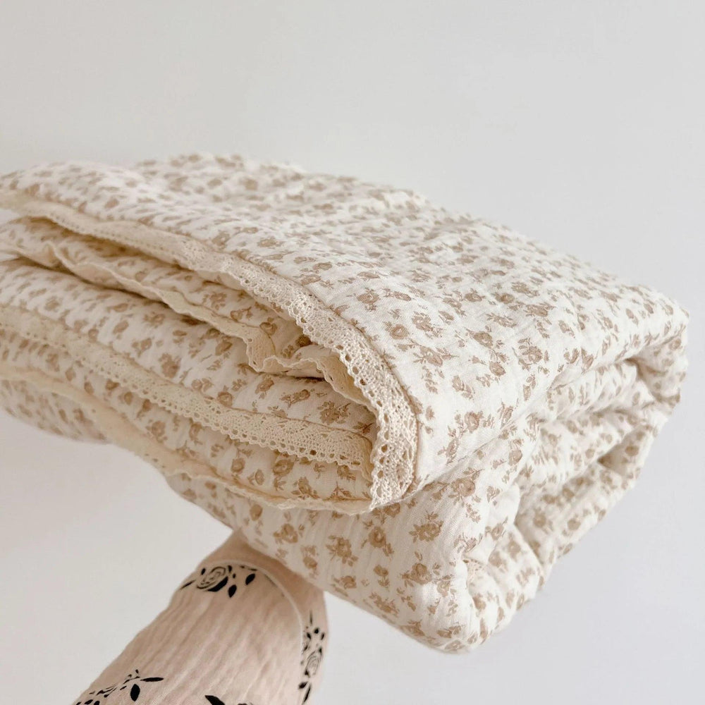 Couette fine d'été en gaze double couche de coton pur Classe A pour climatisationEX-STOCK Canada