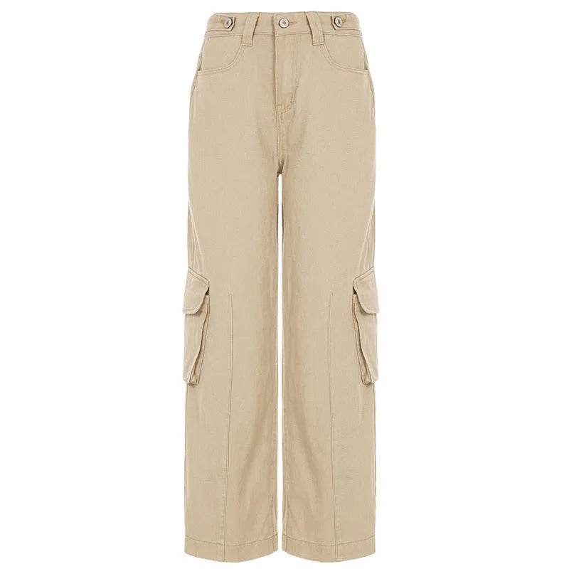 Casual Straight-leg Baggy Jeans Pant For Women - EX-STOCK Canada