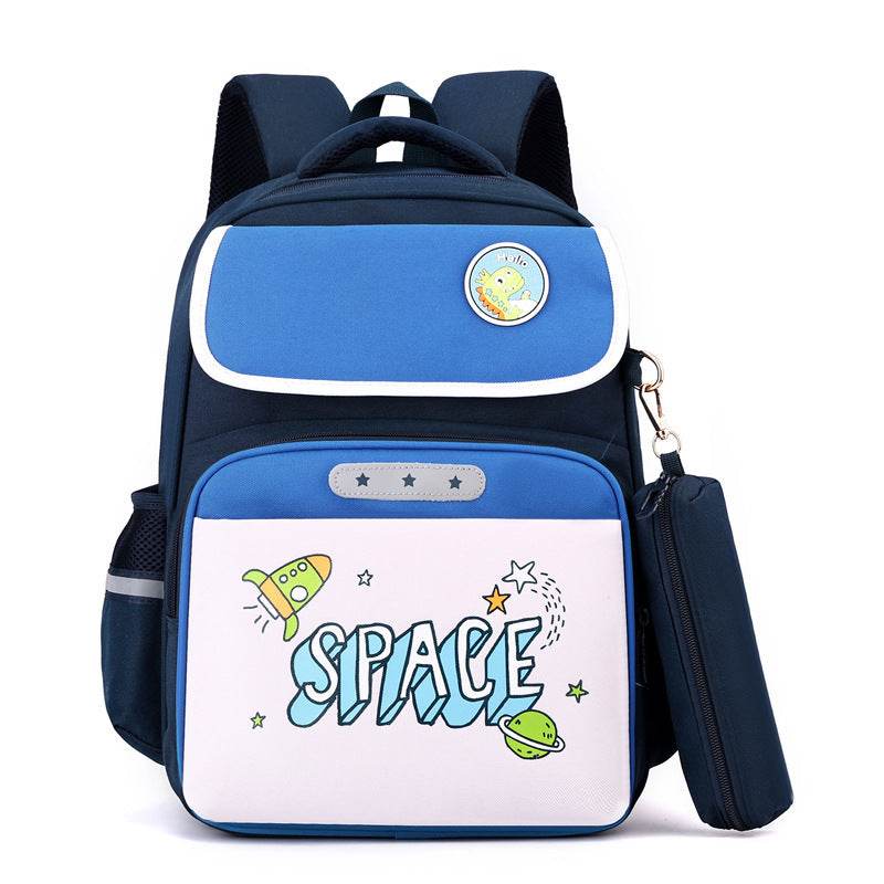 Primary School Large Capacity Spine Supportive Canvas Backpack for school - EX-STOCK Canada