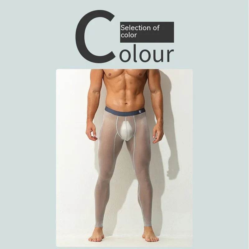 Men's Leggings Ultra-thin Tight Fitting Long John underwear men - EX-STOCK Canada