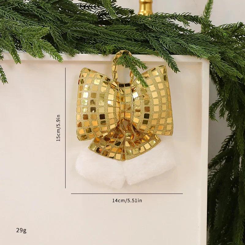 Décoration de sapin de Noël en arc miroirEX-STOCK Canada