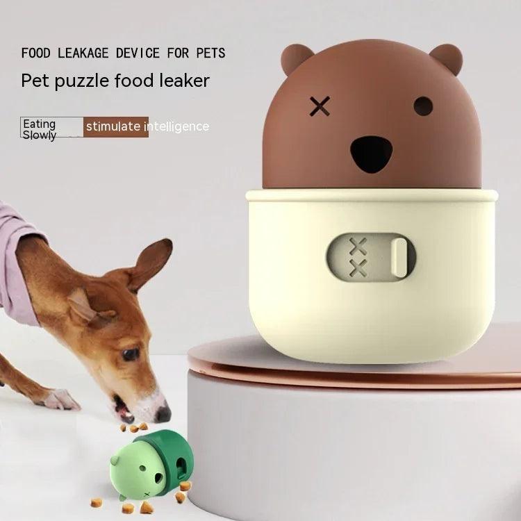 Pets Leakage Food Feeder Dog Interactive Training Toy Ball Natural Rubber Chew Dog Food Ball Snack Food Feeder Cat Puzzle Games Toy Pet Products EX-STOCK Canada