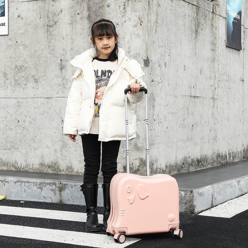 Cute Candy-colored Rolling Luggage For Kids | EX-STOCK Canada