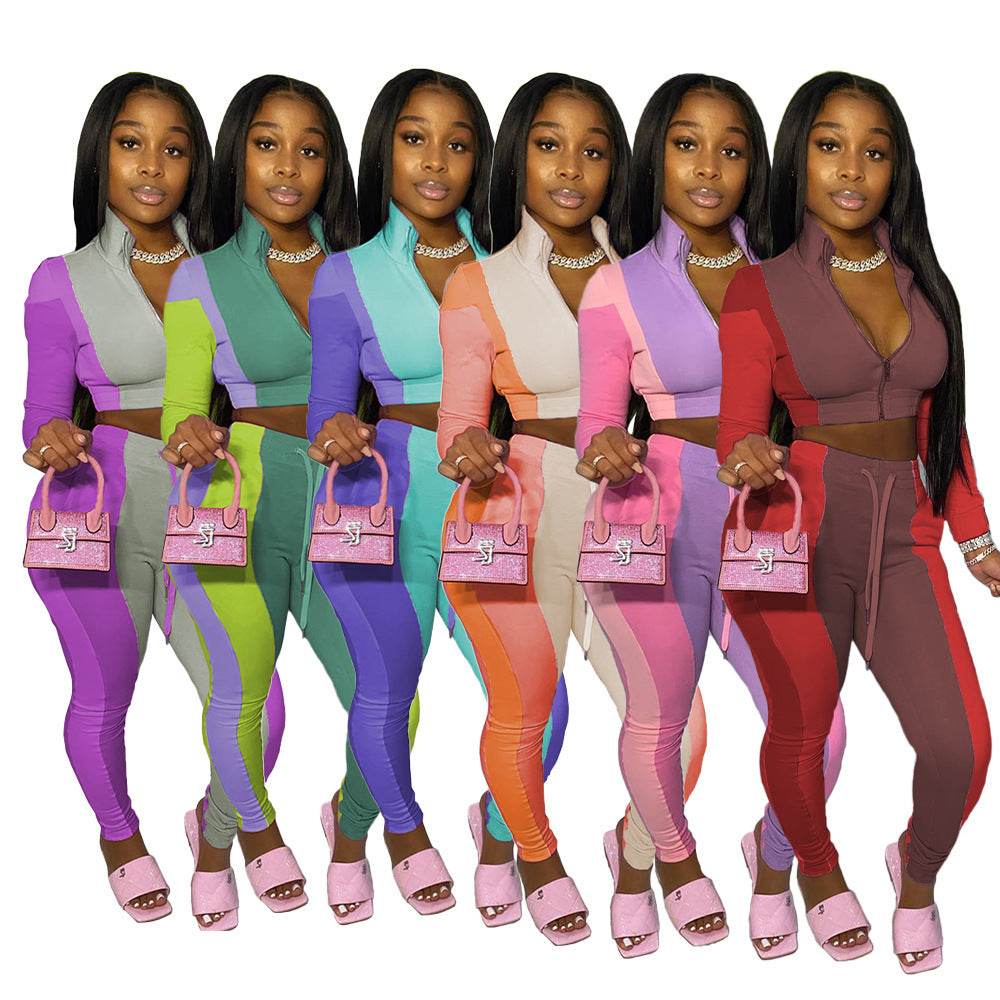 2pcs women Athleisure Outfit set Fitness wear for women - EX-STOCK Canada