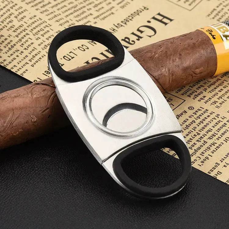 Portable Stainless Steel Cigar Cutter - EX-STOCK Canada