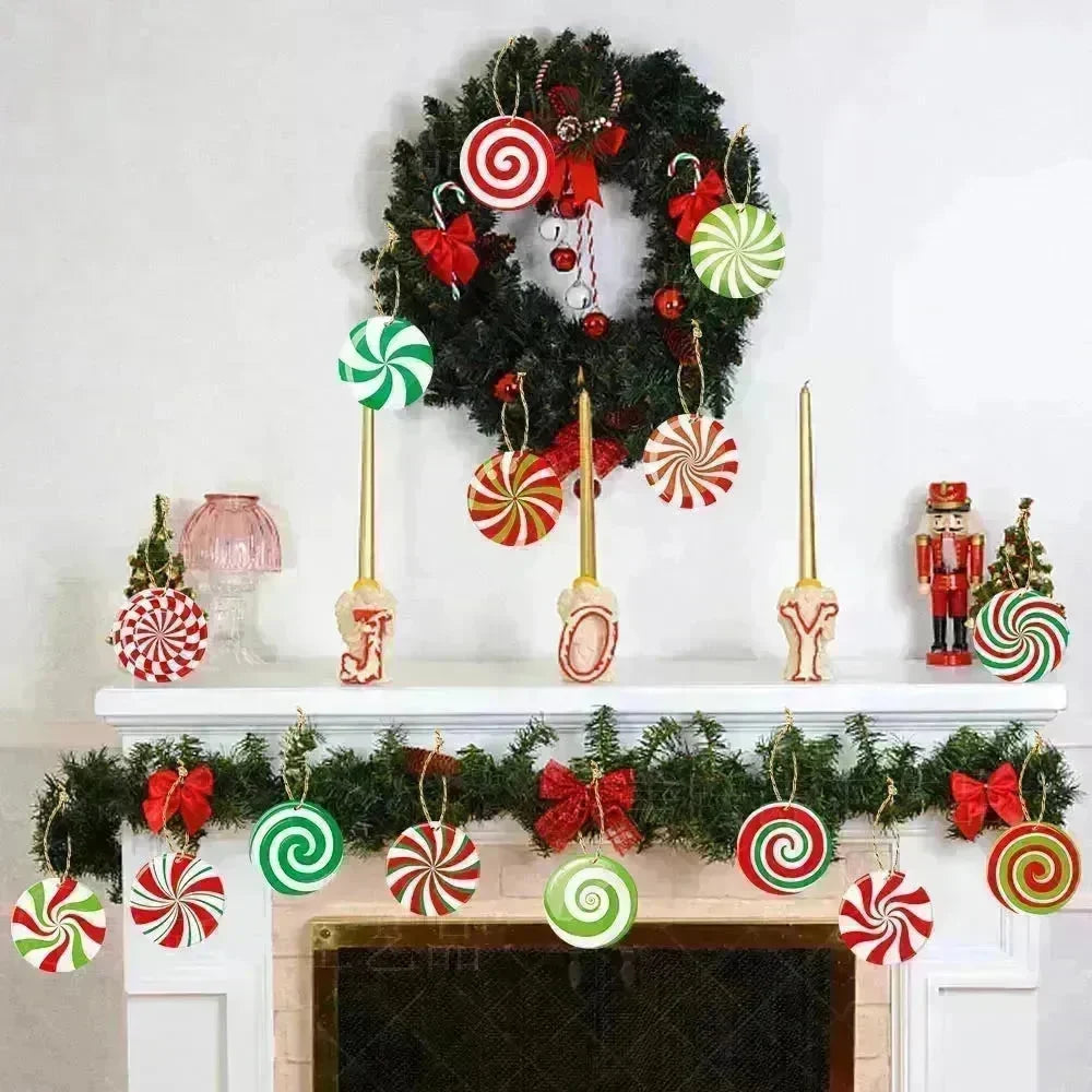 Christmas Party Christmas Tree Decorations Arrangement Candy Ornaments - EX-STOCK CANADA