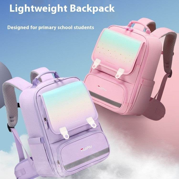 Primary School Student Schoolbag Burden Reduction Spine Protection - EX-STOCK Canada