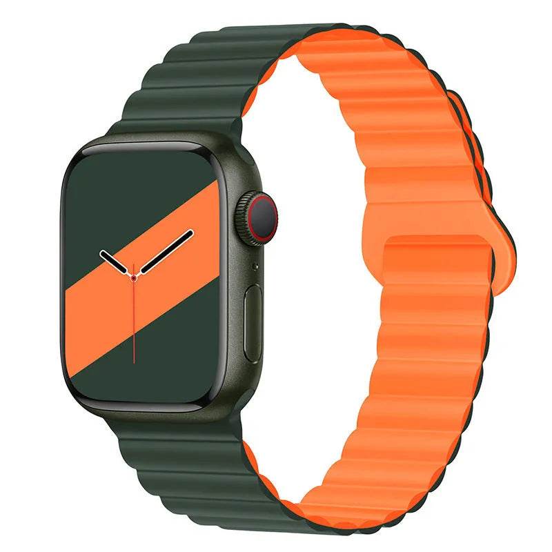 Band Silicone Magnetic Watch Strap - EX-STOCK Canada