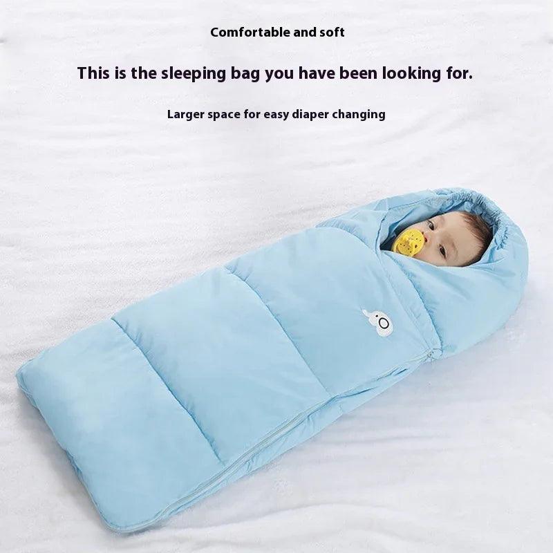 Baby Sleeping Bag Autumn And Winter Thick Down Anti Kick Duvet EX-STOCK Canada
