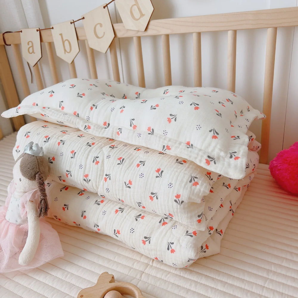 Pure Cotton Class A Double-layer Gauze Summer Air-conditioning Thin Duvet EX-STOCK Canada