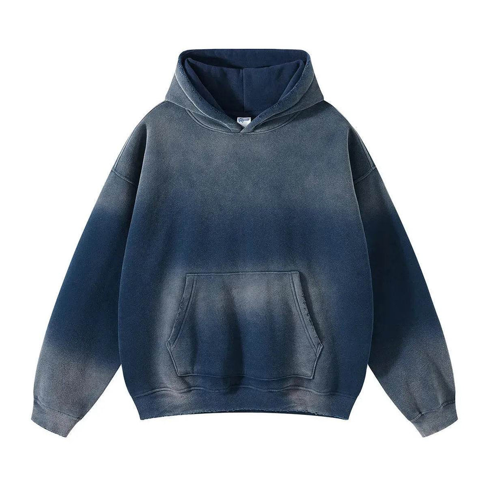 Fall Winter High Street Velvet Padded Thickened Hoodie sweatshirt for men - EX-STOCK Canada