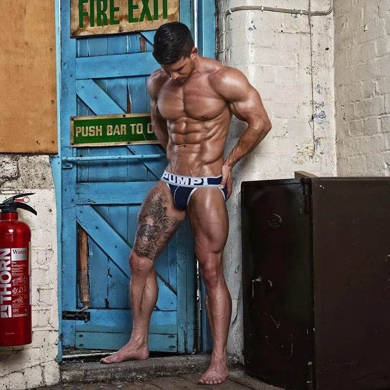 PUMPI Mesh Thong Panties underwear Porn Pant men Low Waist - EX-STOCK Canada