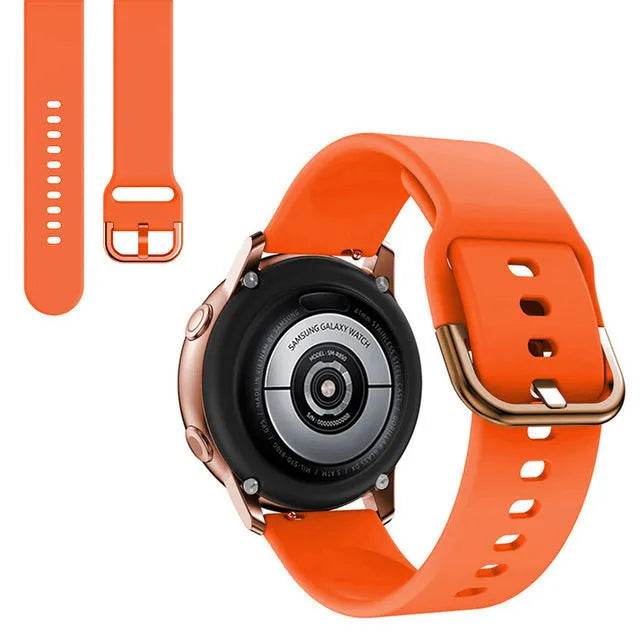 Galaxy Watch Active Silicone Watch Strap - EX-STOCK Canada