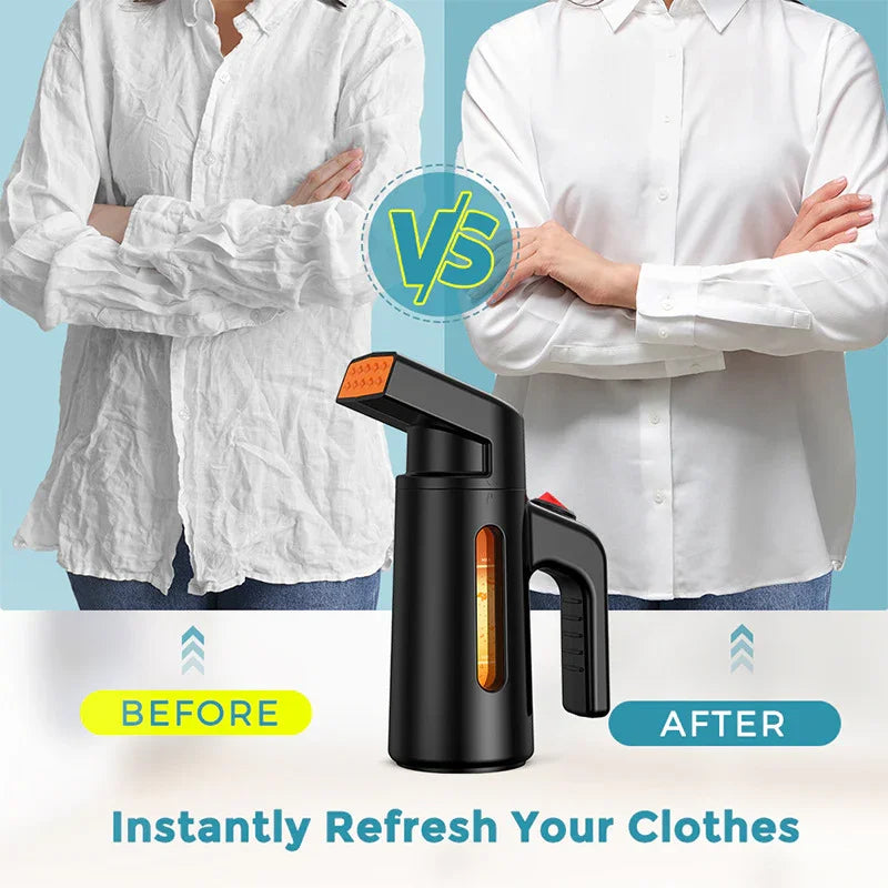 Vaporizador de Ropa Portátil de Mano Planchado Eléctrico en Seco y HúmedoEX-STOCK Canada
