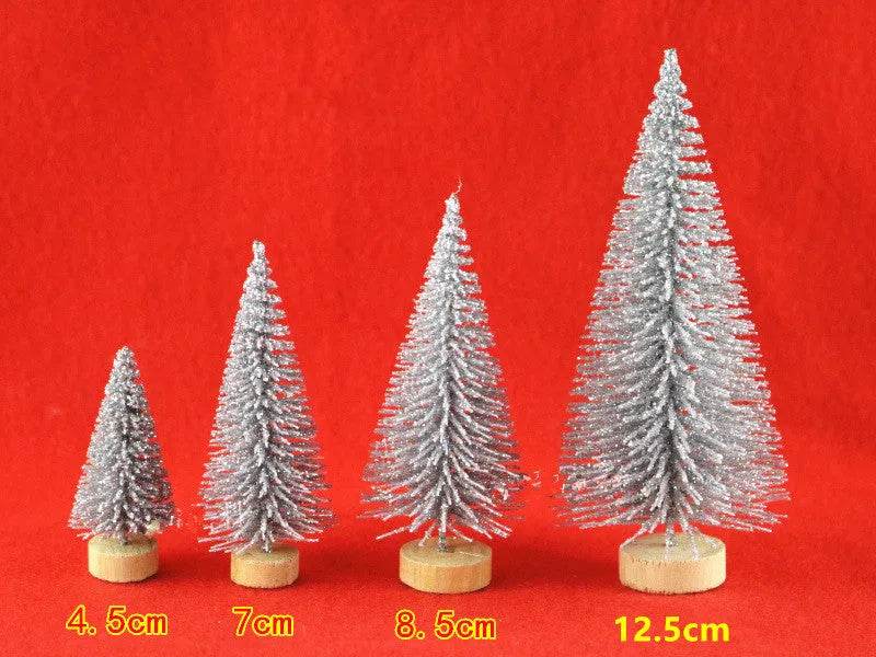 Blue Gold Silver And Red Mini Christmas Tree Ornaments - EX-STOCK Canada