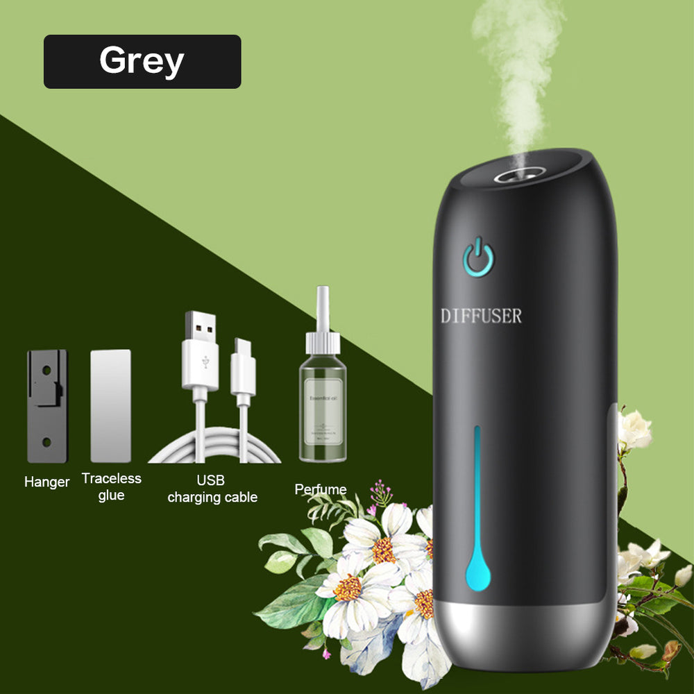 50ml Aromatherapy Machine Timed Automatic Spraying Fragrance Household Perfume Machine Toilet Deodorizing Air Purifying Diffuser - EX-STOCK Canada