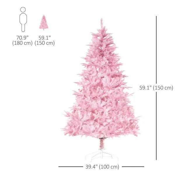5FT Artificial Christmas Tree Holiday Xmas Tree Decoration With Automatic Open For Home Party EX-STOCK Canada