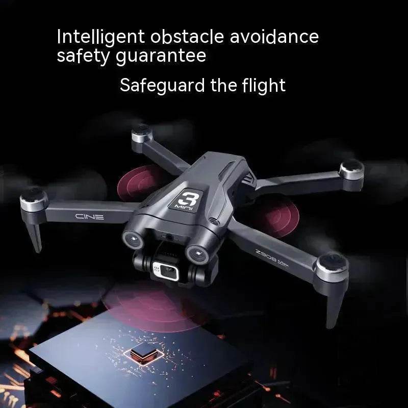 UAV Optical Flow Dual Camera Drone 480p Camera Obstacle Avoidance Aerial Photography Foldable Quadcopter - EX-STOCK Canada