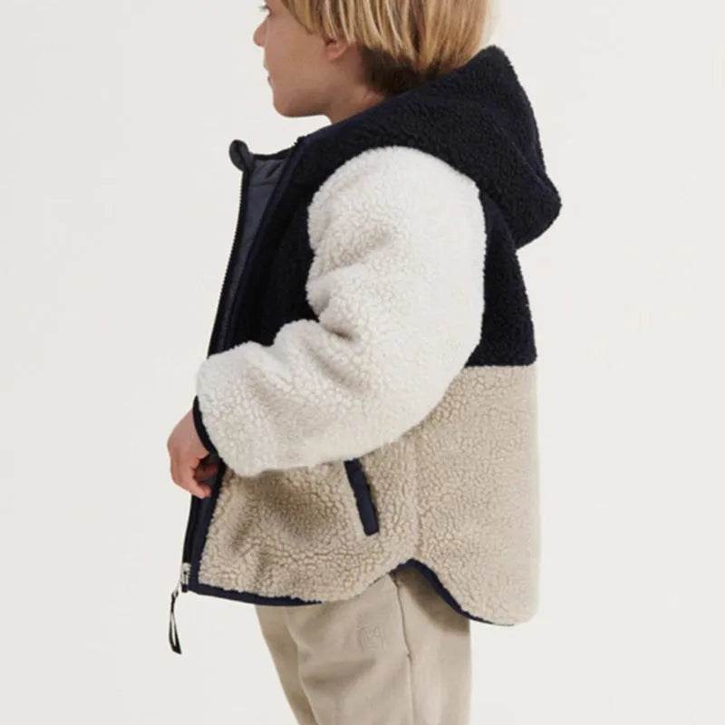 Children's Double-sided Wear Hooded Cotton Coat Jacket - EX-STOCK Canada