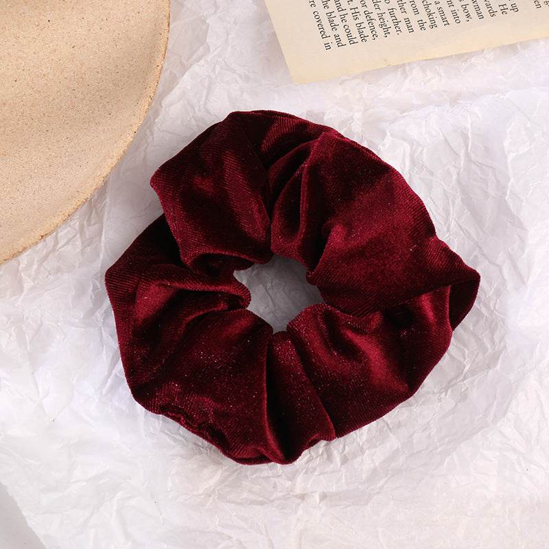 Fashion Velvet Scrunchies for Hair Ponytail Holder - EX-STOCK Canada