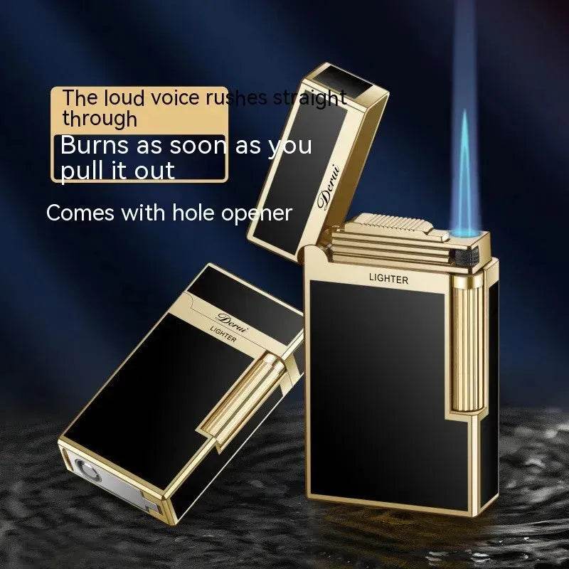 Luxury Bohemian Butane Torch Lighter with Cigar Hole Punch - EX-STOCK Canada