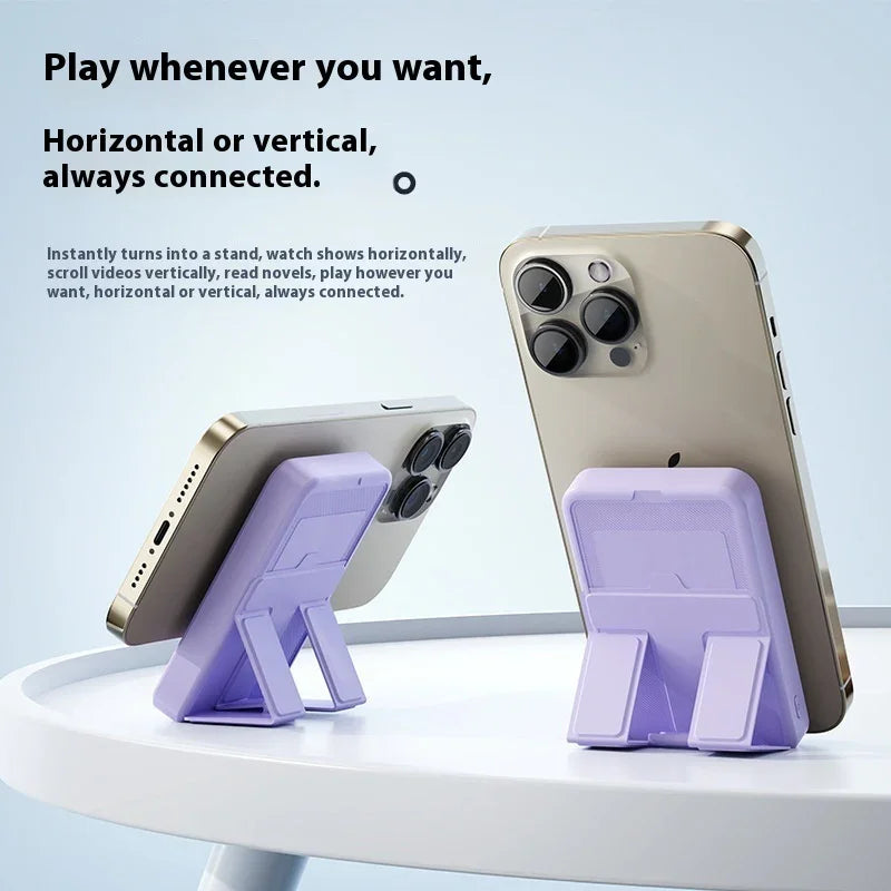 Magnetic Wireless Power Bank With Bracket EX-STOCK Canada