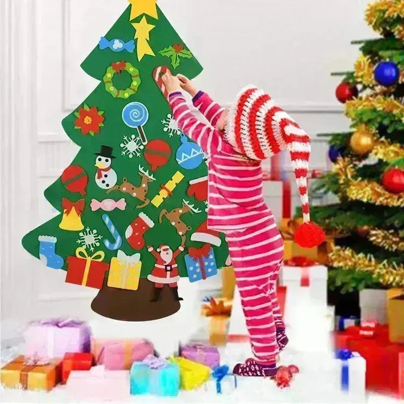 DIY Felt Christmas Tree Ornaments For Kids - EX-STOCK CANADA