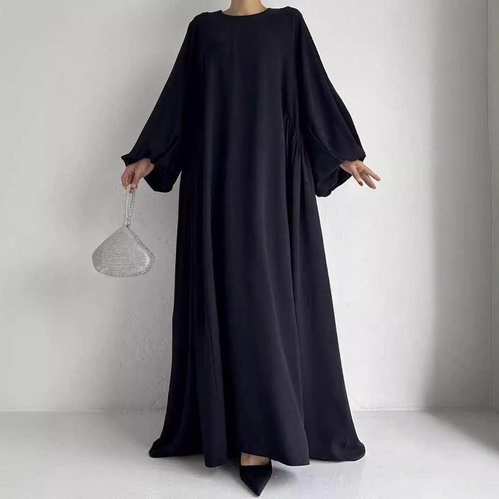 Middle East Muslim Women's Wear Plain Clothing Robe - EX-STOCK Canada