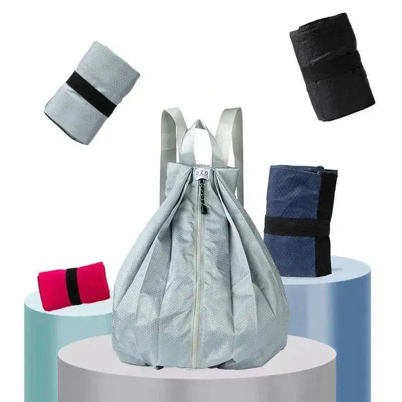 Women's Portable Foldable Backpack Ins Outdoor Waterproof Sports Workout Travel Bag Campus Schoolbag For Girls - EX-STOCK Canada