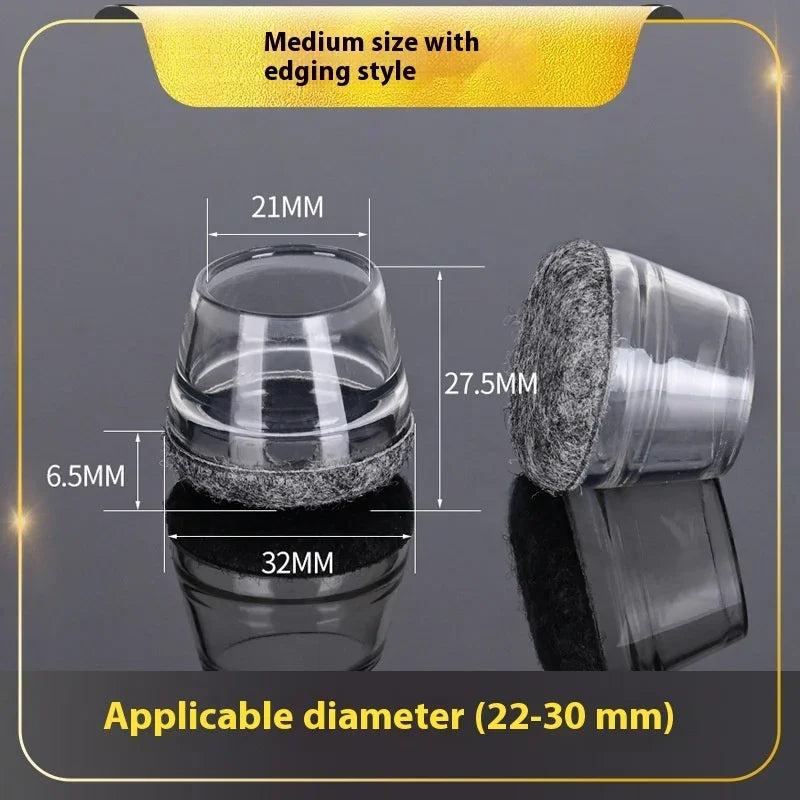 Quiet And Wear-resistant Non-slip Stool Booties Rubber Protective Sleeve EX-STOCK Canada