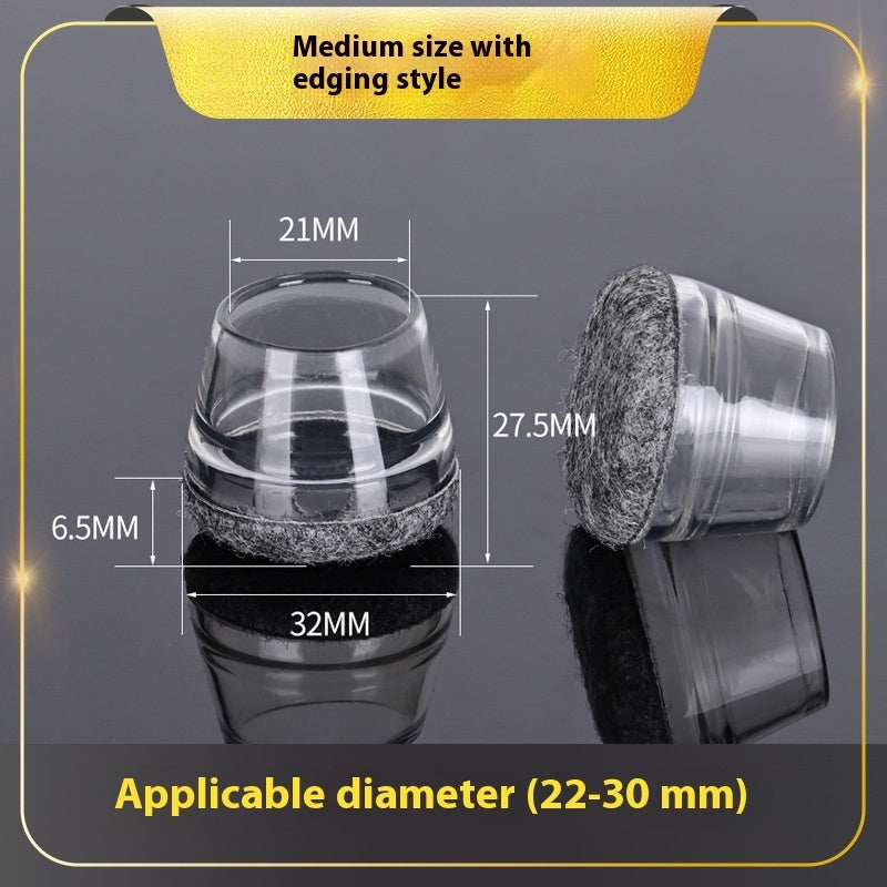 Quiet And Wear-resistant Non-slip Stool Booties Rubber Protective Sleeve EX-STOCK Canada