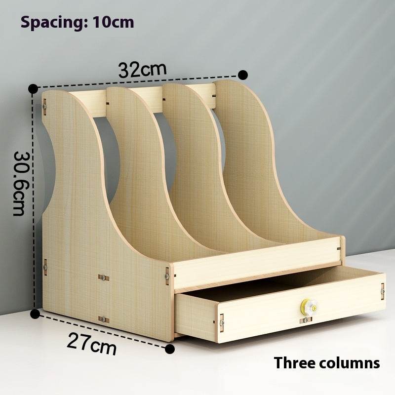 Minimalist Wooden Desk Organizer Office Table Organizer - EX-STOCK Canada