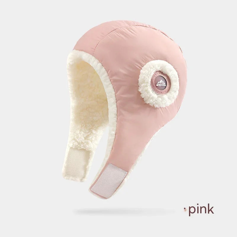Down Plush Hat For Women Cycling Windproof Waterproof Ear Protection Warm Fashion Hats Winter Thicken Caps EX-STOCK Canada
