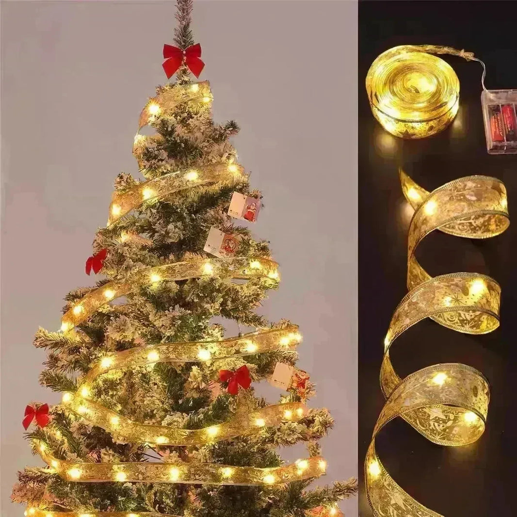 LED Christmas Silk Light Christmas Tree Holiday Decorative Light String - EX-STOCK CANADA
