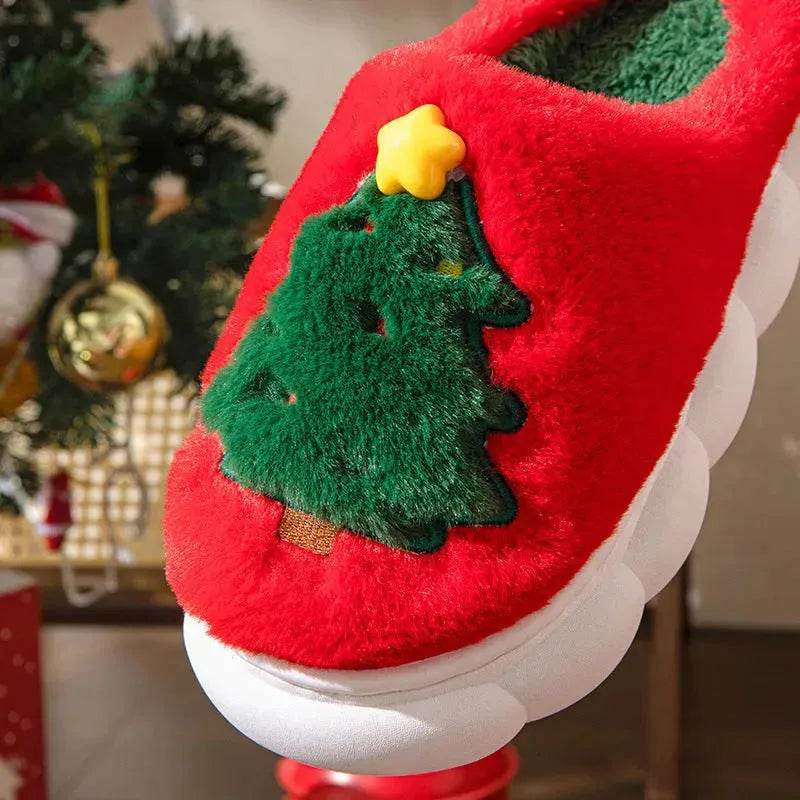 Christmas Tree Women's Home Slippers - EX-STOCK Canada
