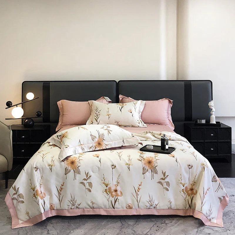 Housse de couette rafraîchissante d'été en Tencel lavable et aéréeEX-STOCK Canada