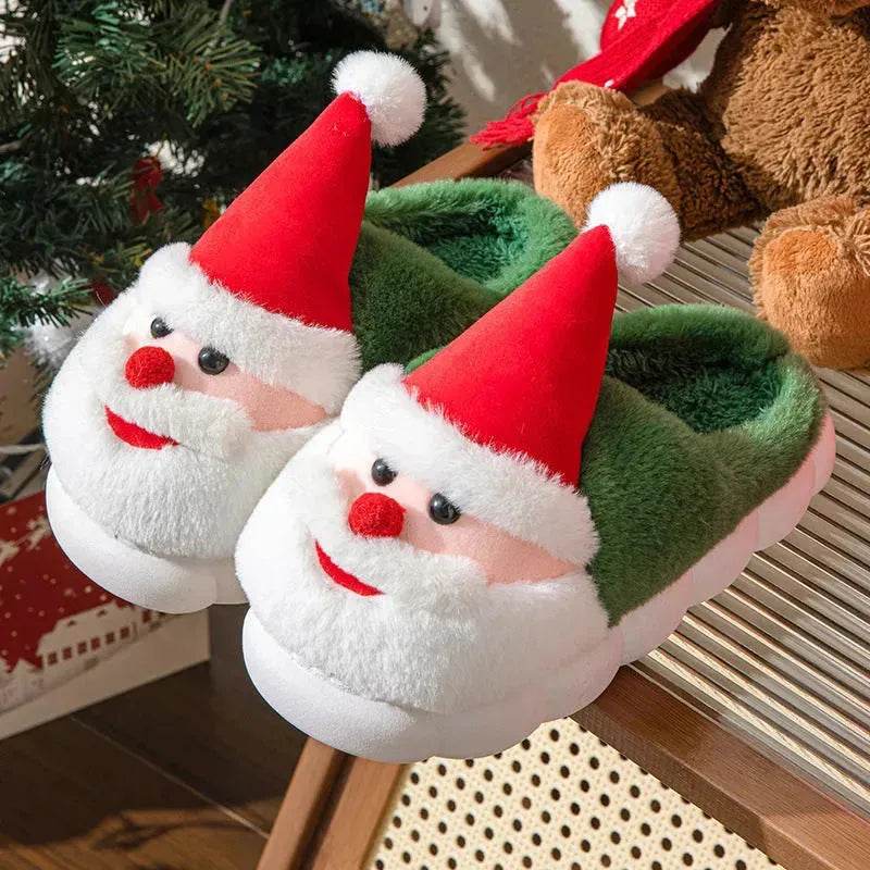 Santa Claus Home Thick-soled Non-slip Slippers - EX-STOCK Canada