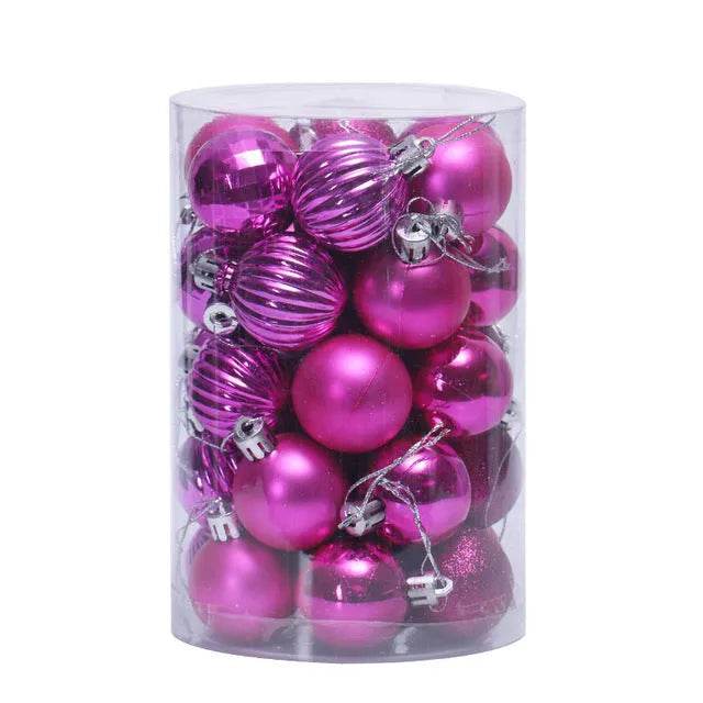 34 Christmas Ball Set 4cm Christmas Ornaments - EX-STOCK Canada