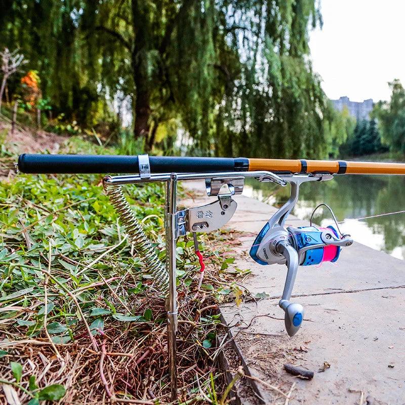 Support de canne à pêche en acier anti-rouille pour pêche à l'angle, porte-canne et accessoires de pêcheEX-STOCK Canada