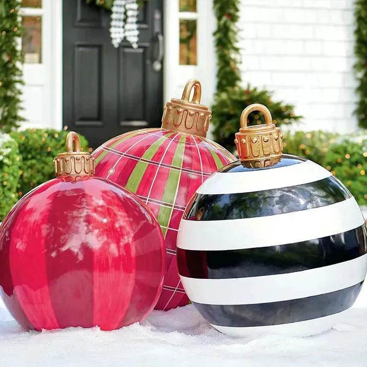 Christmas Ornament Holly Ball Outdoor Tree Decoration Christmas Balls for Yards - EX-STOCK Canada