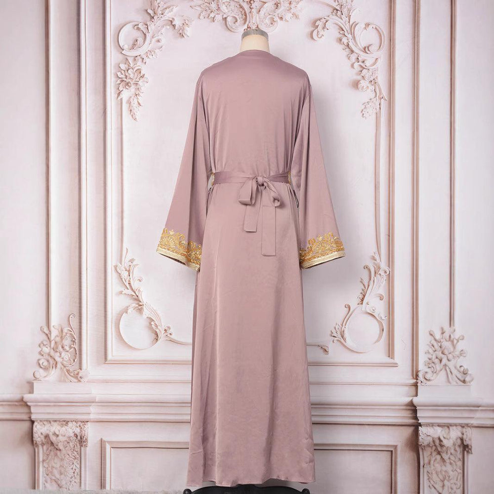 Ensemble de robe deux pièces pour femmes musulmanes avec perles - EX-STOCK Canada