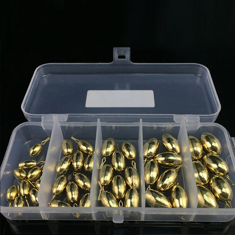 Inverted Fishing Copper Sinker Set Lead Sinker Copper Sinker EX-STOCK Canada