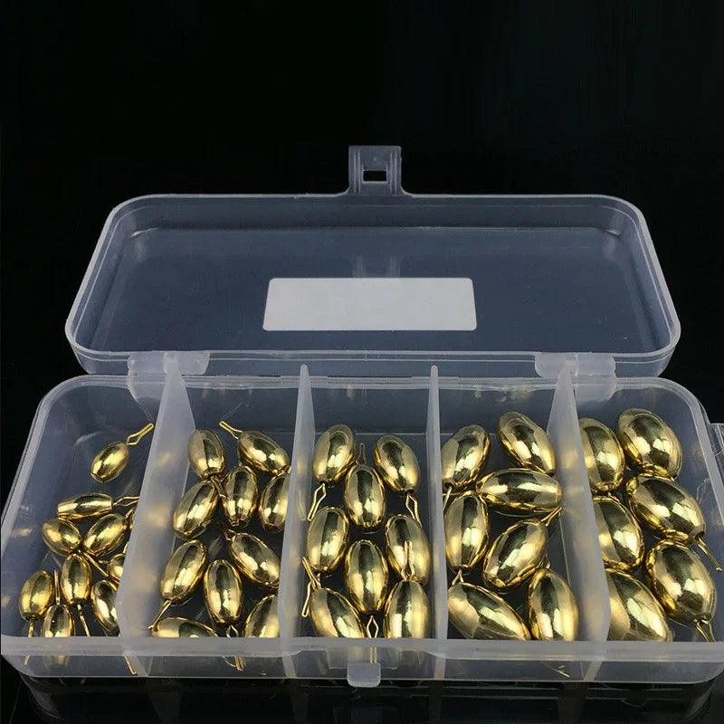 Inverted Fishing Copper Sinker Set Lead Sinker Copper Sinker EX-STOCK Canada